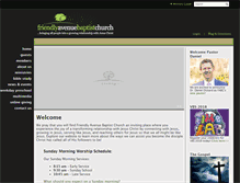 Tablet Screenshot of friendlyavenue.com